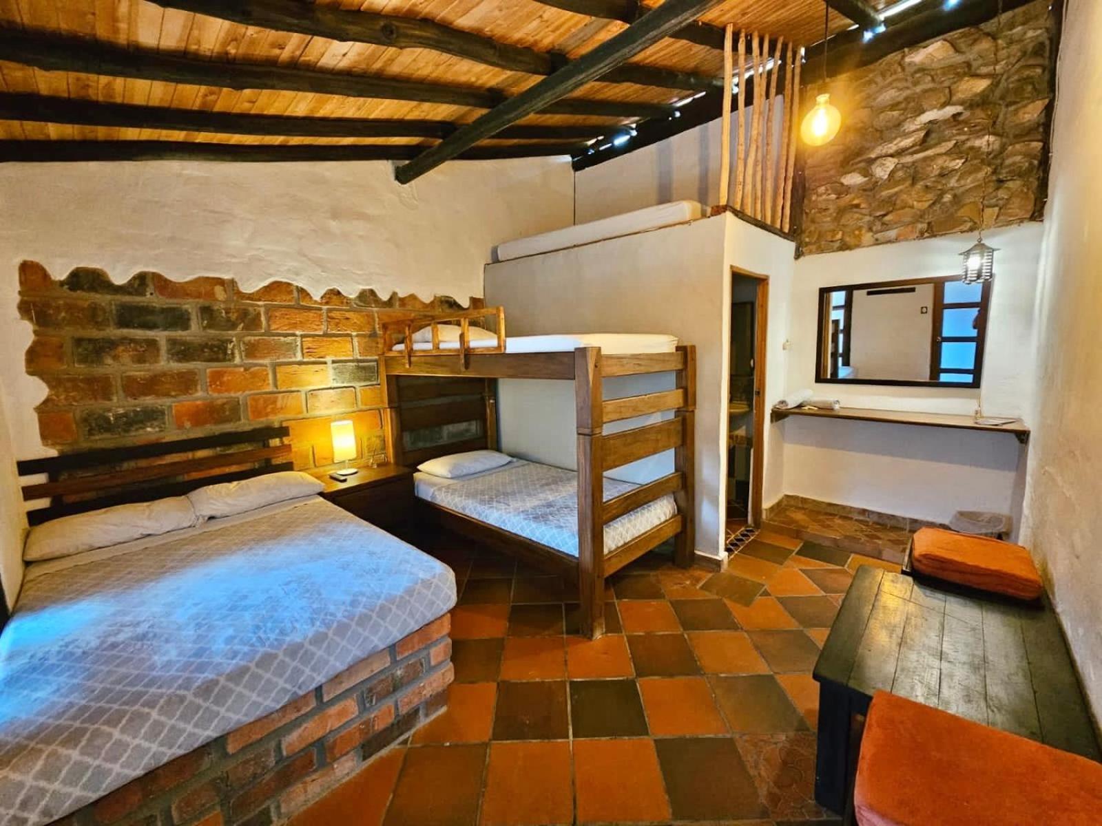 Cabanas Y Hostal Bonanza Mesa De Los Santos Los Santos  Eksteriør bilde